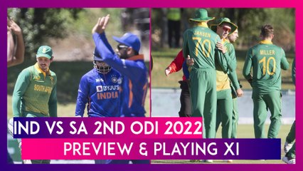 IND vs SA 2nd ODI 2022 Preview & Playing XI: SA Eye Series Win