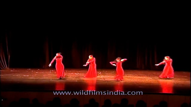 A skillful performance by the beautiful girls of Armenia