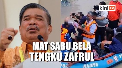 Descargar video: 'Saya setuju Tengku Zafrul naik bot tinjau, tak selamatkan mangsa banjir'