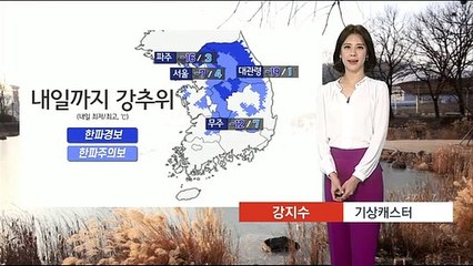 [날씨] 내일 아침도 영하권 강추위…주말 낮부터 기온 회복