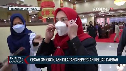 Cegah Omicron, ASN Dilarang Berpergian Keluar Daerah
