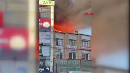 Sultangazi'de yangın: 1 ölü