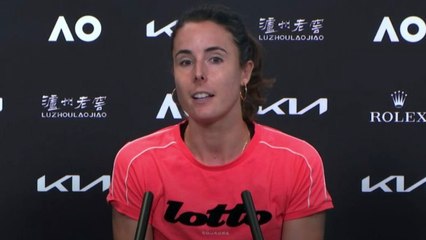 Open d'Australie 2022 - Alizé Cornet : "Quand je suis concentrée comme ça, en mission, dans ma bulle, je peux battre n'importe qui"
