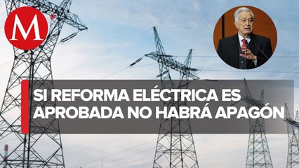 Bartlett descarta apagón por reforma eléctrica; “Estado tomará el control”