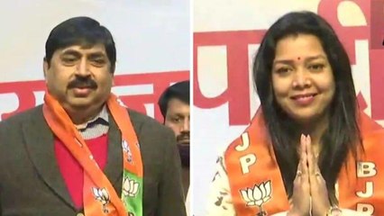 NS 100:Congress poster girl, Mulayam Singh relative join BJP