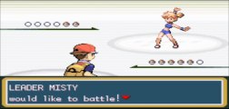 Pokemon Fire Red - Cerulean Gym Leader Battle: Misty