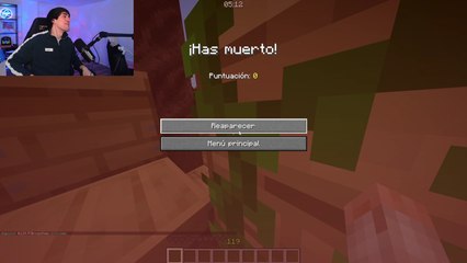 Muerte de Ander en la segunda prueba de Squidcraft Games