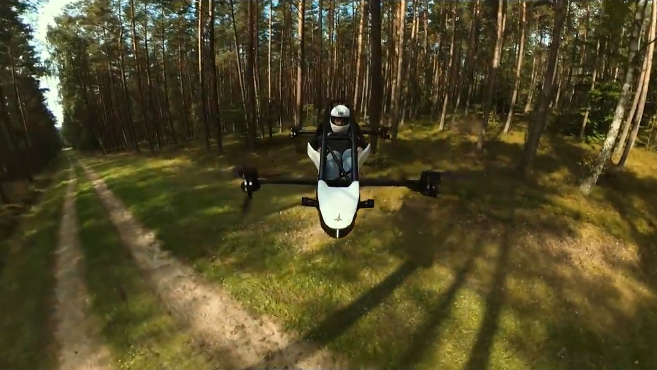 İsveçli startup şirketi, elektrikli uçan araba tasarladı