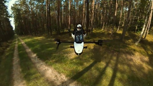 İsveçli startup şirketi, elektrikli uçan araba tasarladı