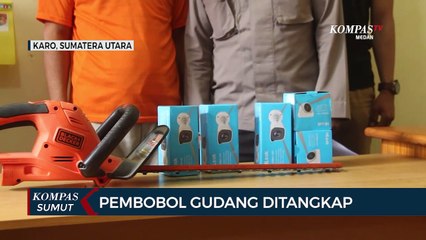Pembobol Gudang di Karo Ditangkap Polisi