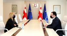 Son dakika haberi | Gürcistan Başbakanı Garibaşvili, Büyükelçi Yazgan ile Görüştü