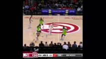 Trae Young's sensational nutmeg in Hawks win