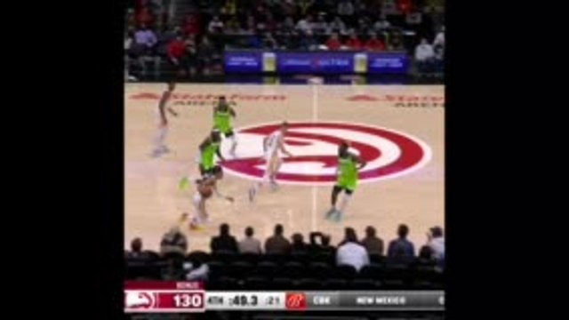 Trae Young's sensational nutmeg in Hawks win