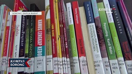 Perpustakaan Pojok Tumbuhkan Minat Baca Masyarakat Sorong