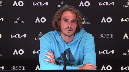 Open d'Australie 2022 - Stefanos Tsitsipas : "I played with the heart, it paid off"