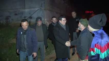 TÜTÜNCÜ, ÜRETİCİLERLE 'ZİRAİ DON' NÖBETİNDE