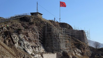 Kont Drakula'nın esir tutulduğu kalede restorasyon