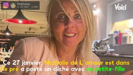 VOICI : L'amour est dans le pré : Nathalie présente sa petite-fille, les internautes sont frappés par leur ressemblance