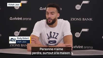 Utah Jazz - Gobert : "Je ne suis pas inquiet"
