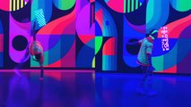 'Flow artist shines brightly under blacklight with mesmerizing leviwand routine '