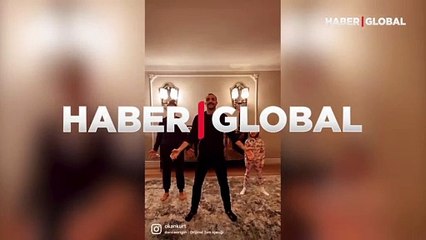 Demet Akalın, kızı ve Okan Kurt'la TikTok'taki dans akımına uydu: 'Delirdik'