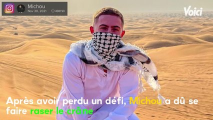 VOICI : Michou change radicalement de coupe de cheveux, Elsa Bois n'est pas fan