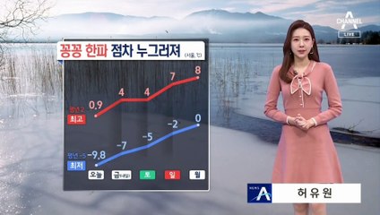 [날씨]내일 낮부터 한파 약해져…다시 미세먼지 말썽