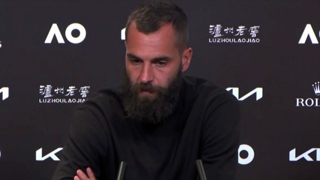 Open d'Australie 2022 - Benoît Paire : Je suis là, je suis au 3e tour, je fais ce que je peux et on verra bien contre Stefanos Tsitsipas