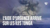 L’aide humanitaire arrive dans les îles Tonga, cinq jour après l’éruption volcanique