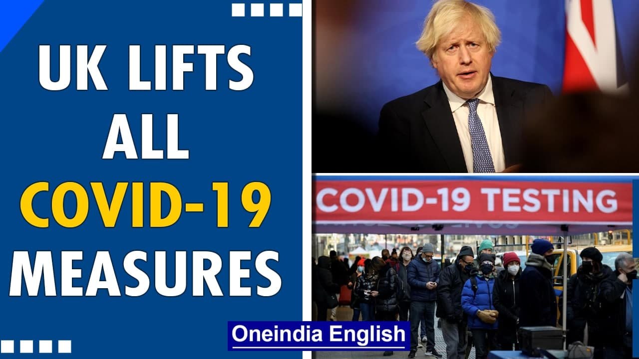 UK lifts Covid-19 measures like mandatory face masks says PM Borris Johnson |Oneindia News