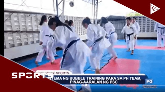 Sistema ng bubble training para sa PH Team, pinag-aaralan ng PSC
