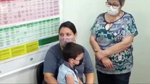 Secretaria de Saúde acompanha vacinação de crianças contra covid-19 em Cascavel