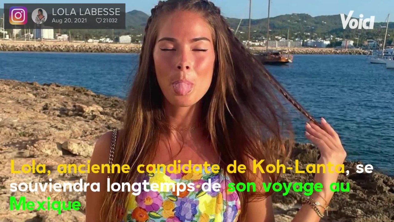 VOICI : Lola (Koh Lanta) : l'aventurière évacuée de sa chambre d’hôtel au Mexique