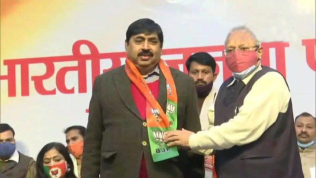 Pramod Gupta lashed out at Akhilesh Yadav after joining BJP