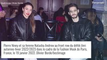 Pierre Niney sa compagne Natasha Andrews : couple ultra stylé au défilé AMI