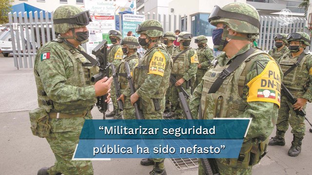 Militarizar seguridad trae consecuencias nefastas: Corte IDH #EnPortada