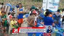 GMA Kapuso Foundation, namigay ng food packs at nagpatayo ng emergency water kiosks para sa mga sinalanta ng Bagyong Odette sa Limasawa Island | 24 Oras