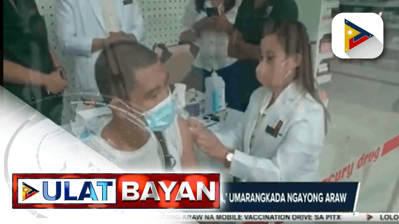 Pilot run ng 'Resbakuna sa Botika', umarangkada ngayong araw; 'Resbakuna sa Botika', bukas sa mga edad 18 pataas maliban sa senior citizens at may comorbidities