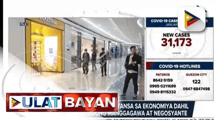 Download Video: DTI: Nananatili ang kumpyansa sa ekonomiya dahil sa mga bakunadong manggagawa at negosyante; DTI, isinusulong na ibaba sa alert level 2 ang NCR