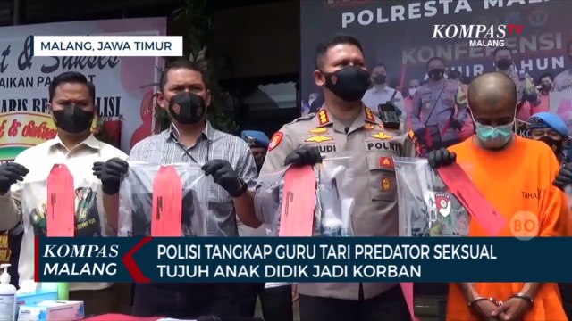 Guru Tari Predator Seksual di Kota Malang Dibekuk Polisi, 7 Anak Didik Jadi Korban