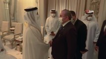 Son dakika haberi... TBMM Başkanı Şentop, BAE Başbakan Yardımcısı ve İçişleri Bakanı Zayed ile görüştü