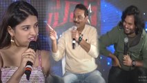 Nidhi Agarwal Bravest Replies To Actor Naresh Tricky Questions | Hero Movie | Filmibeat Telugu