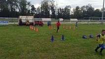 Entraînement école de foot