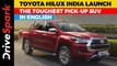 Toyota Hilux India Launch | Bookings Open | Expected Price, Deliveries, Specs, Features, Safety