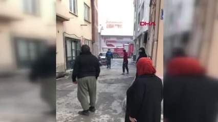 Son dakika! BİNANIN ZEMİN KATINDA ÇIKAN YANGIN, SÖNDÜRÜLDÜ