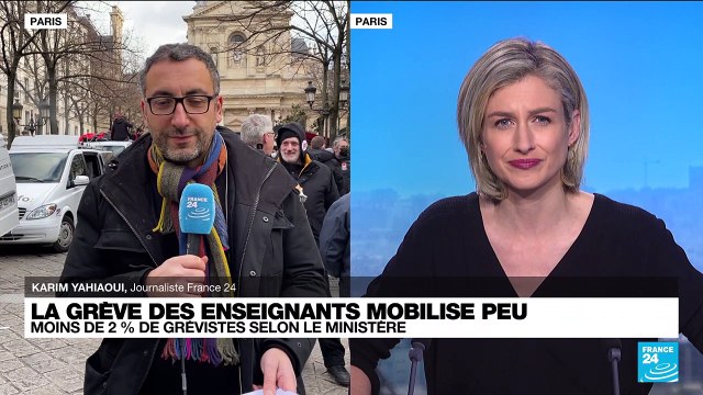France : la grève des enseignants mobilise peu