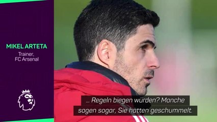 Скачать видео: Arteta zu Vorwürfen: “Haben alles richtig gemacht”