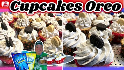 Cupcakes oreo para tu Fiesta que nunca deven de faltar. y hechos por ti mismo o misma.