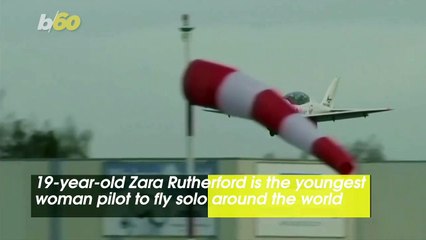 Meet the Youngest Woman Pilot to Fly Solo Around the World
