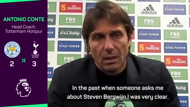 'Important' Bergwijn key to Spurs improvement - Conte